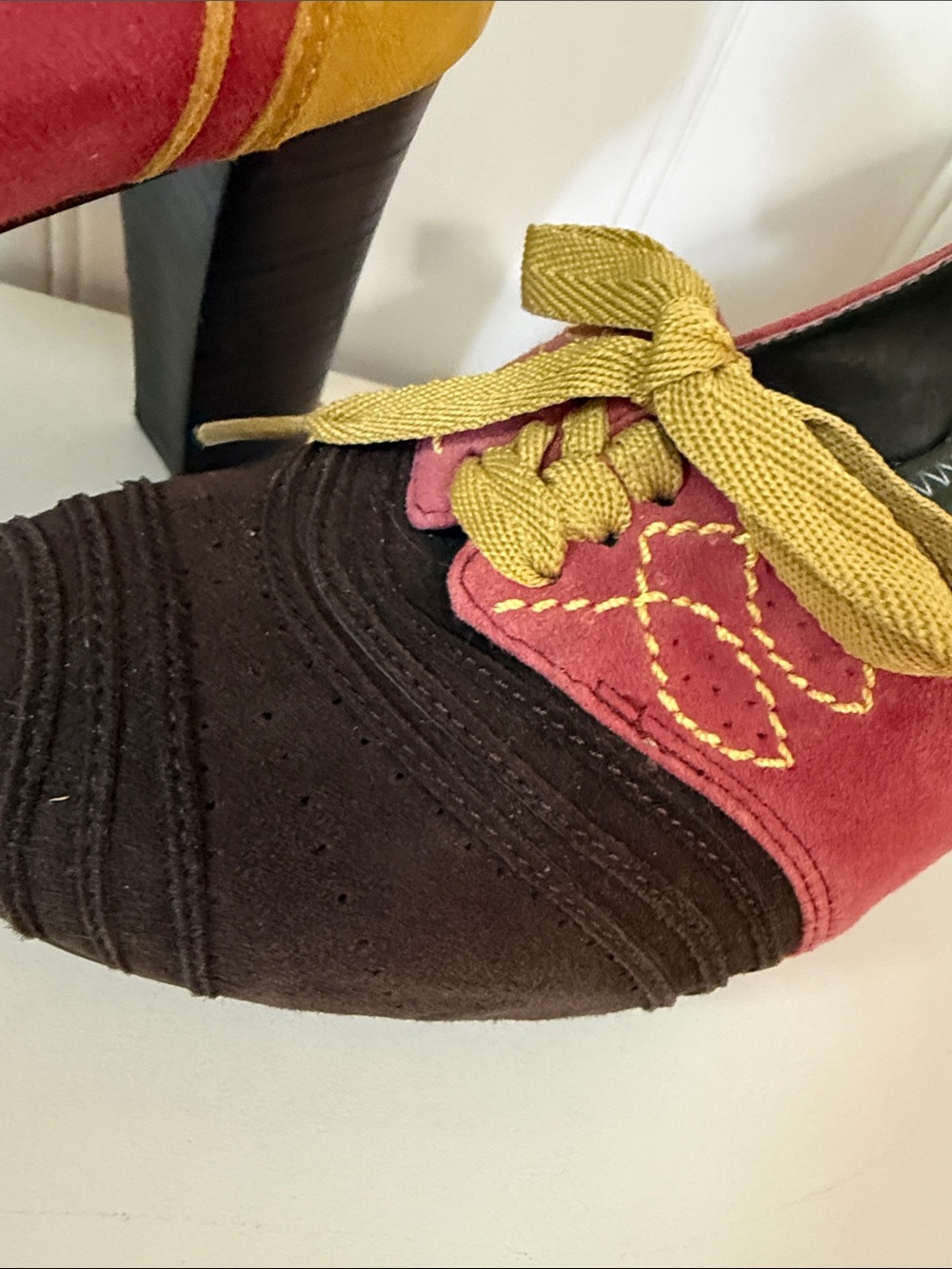 Anthropologie Pilcro Letterpress Nolana Oxford pumps size 8.5 M - Picture 6 of 9